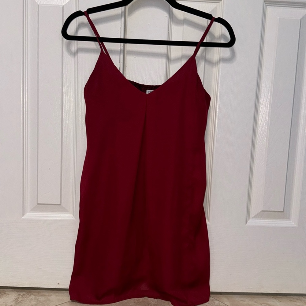 Red Tobi Slip Dress